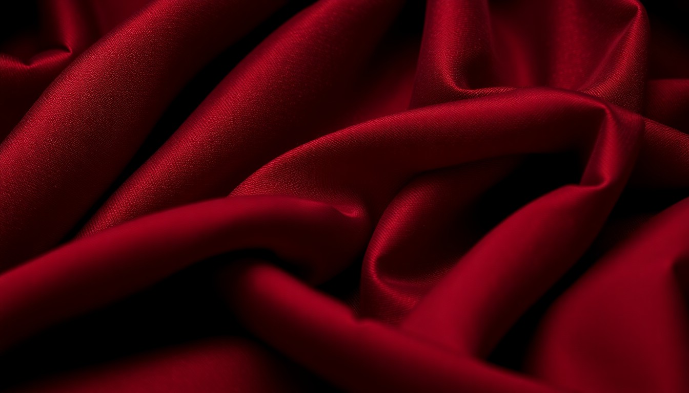 An extreme close-up photograph showcasing the intricate textures and vibrant colors of luxurious fabrics, conceptually representing the hidden complexities of celebrity family life.