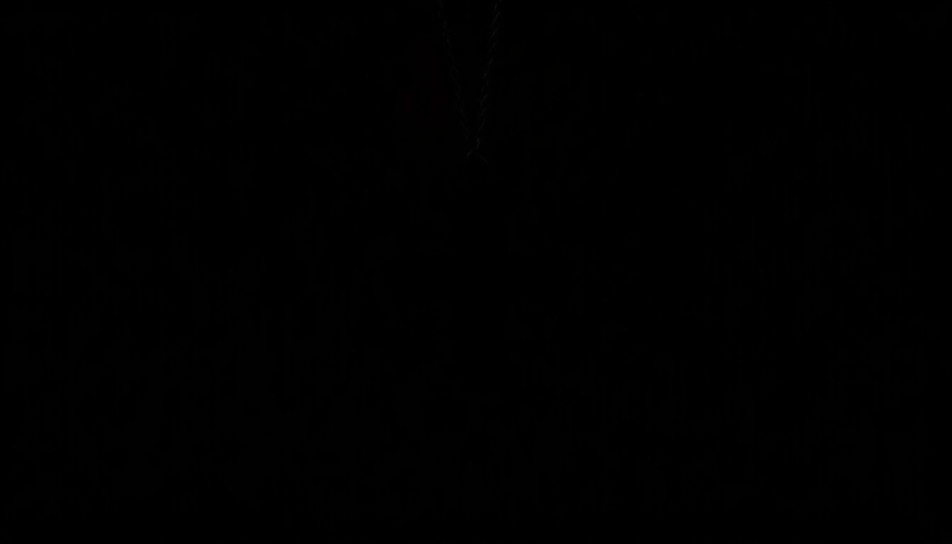 An extreme close-up photograph of a cloth-type cross-shaped necklace against a pitch-black background, the dramatic lighting and stark contrast creating a gritty, investigative aesthetic that conceptually represents the details of this unsolved cold case.