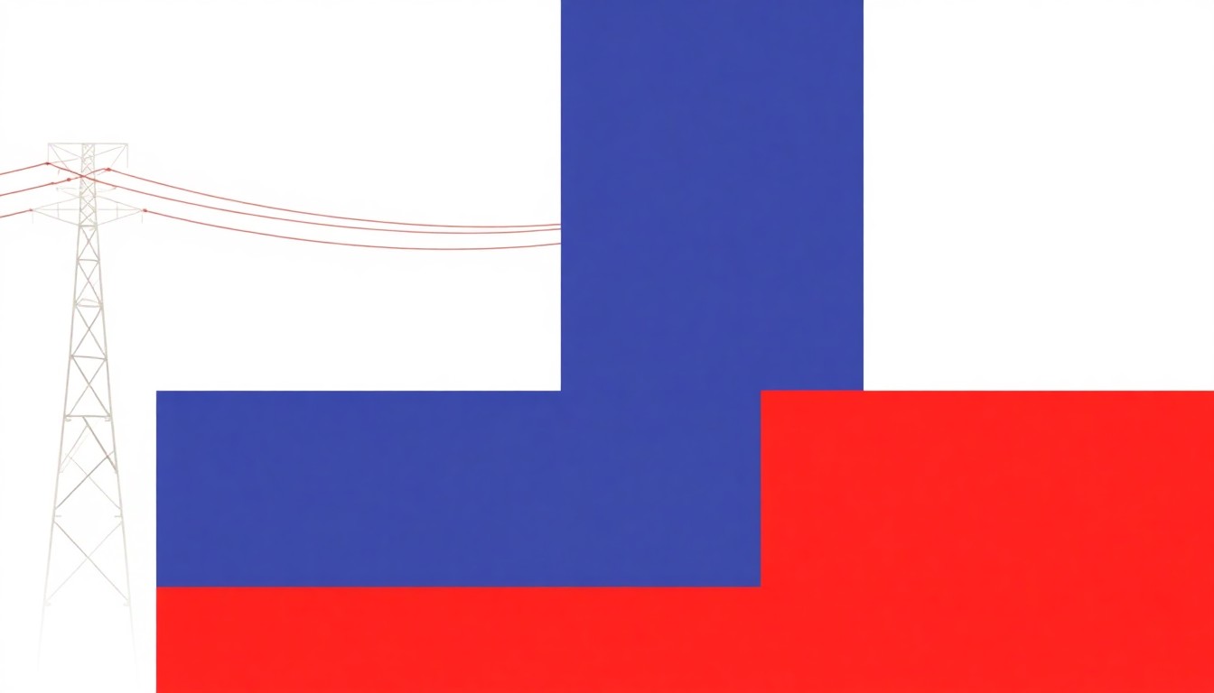 A minimalist illustration using bold geometric shapes and primary colors to conceptually represent the complex issues surrounding an electricity rate structure that may unfairly impact certain customer groups.