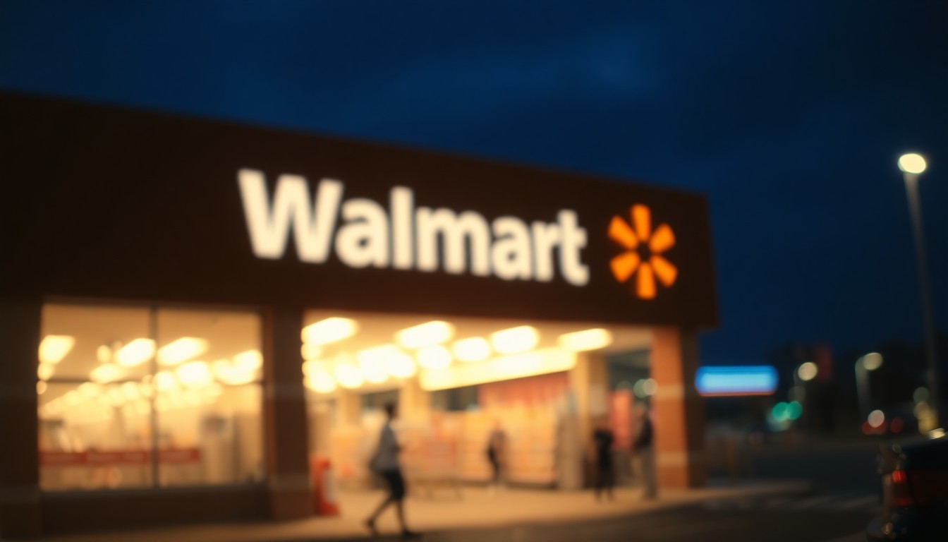 An abstract, out-of-focus photograph featuring soft, warm pools of light and color, conceptually representing the compassion and community support that helped an elderly woman start a new chapter of her life.