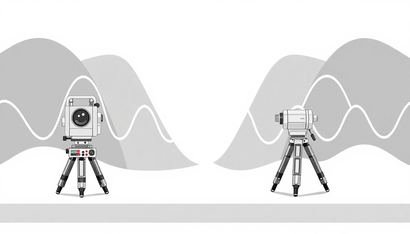 A high-contrast black-and-white photograph depicting the intricate inner workings of a seismometer, with various components like magnets, coils, and masses shown in sharp detail, conceptually illustrating the scientific principles behind earthquake detection.