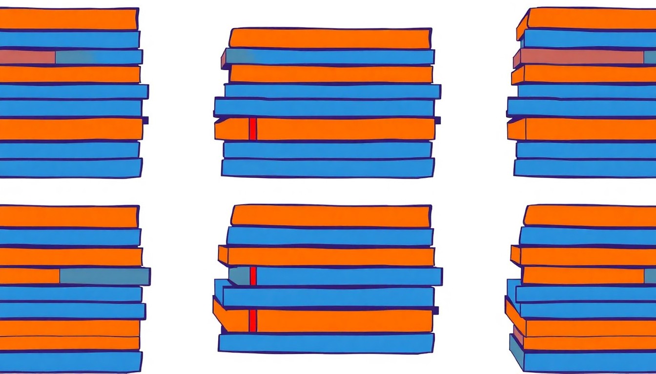 A bold, colorful silkscreen illustration of a stack of school books repeated in a grid pattern, conceptually representing the diverse roles and contributions of all APS employees.