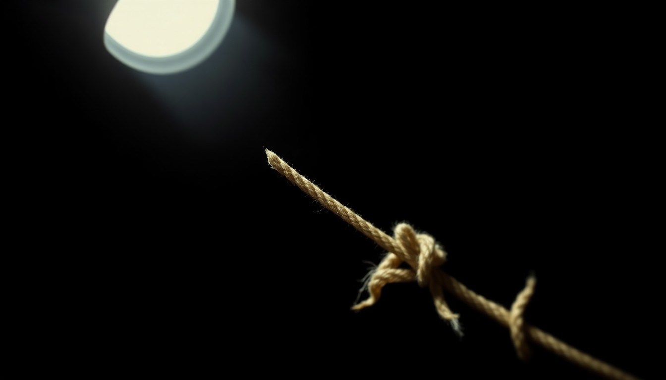 An extreme close-up photograph of a tattered piece of fabric, its rough texture and dark shadows dramatically illuminated by a harsh camera flash, conceptually representing the physical evidence that may reveal the full extent of serial killer Ted Bundy's crimes.