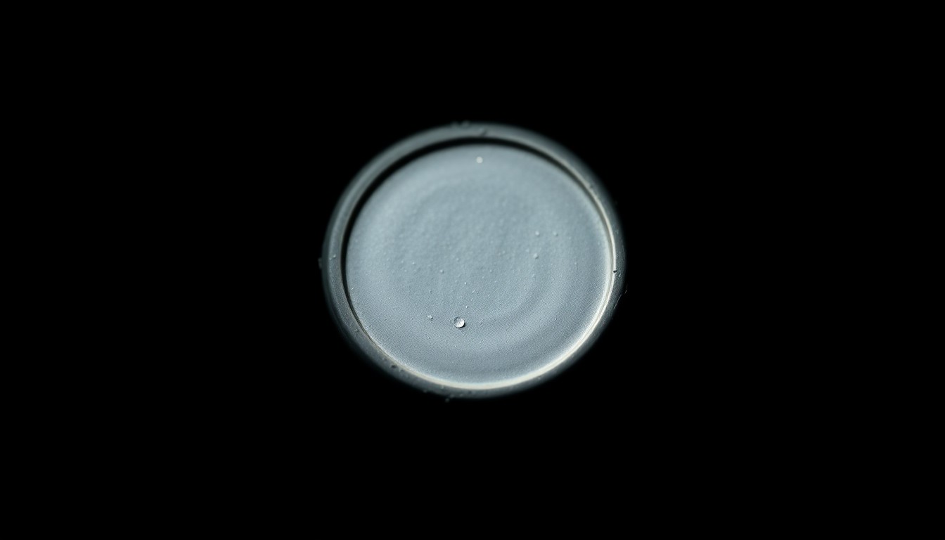 An extreme close-up photograph of a metal liquor bottle cap reflecting a harsh, direct camera flash, conceptually representing the stern investigation into alcohol sales violations.