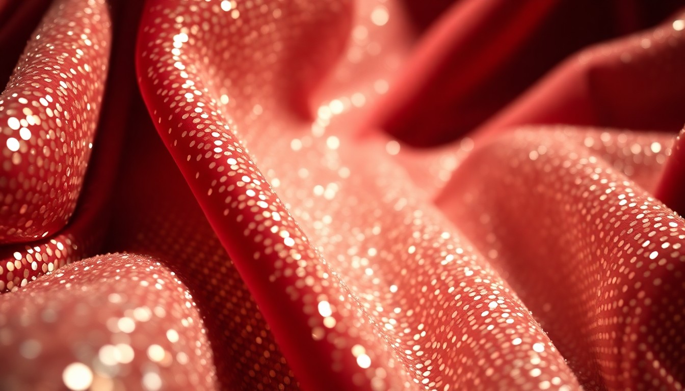 An abstract close-up photograph of shimmering, high-contrast luxury textures like sequins and glass, conveying the opulence and glamour of the world's most expensive apartment.