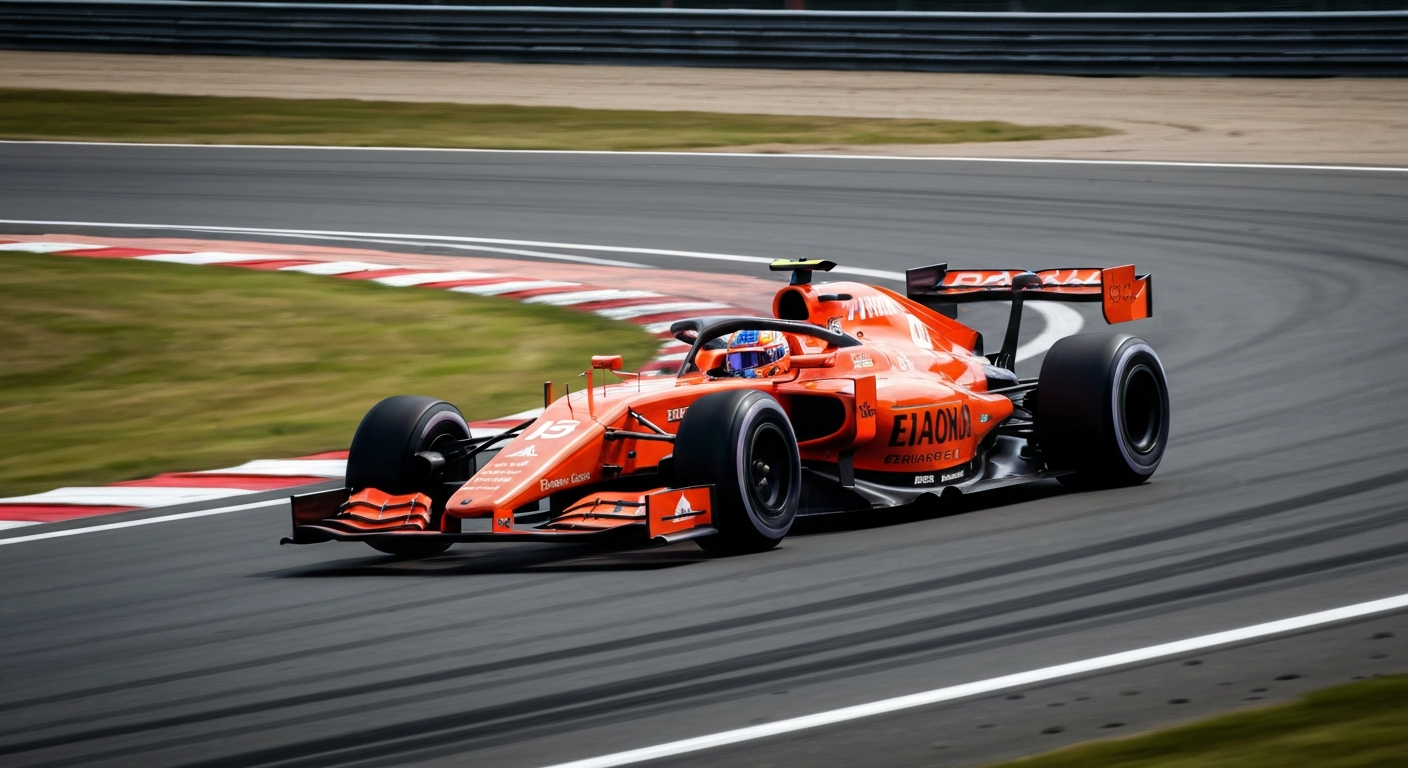 An abstract, sweeping blur of bright automotive colors representing the dynamic motion and modern engineering of electric vehicles.