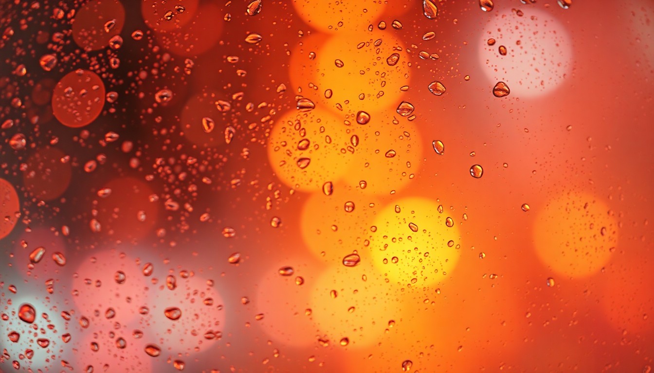 An abstract, hazy image of blurred shapes and colors, evoking the sensory experience of fragrance through a soft, dreamlike visual style.