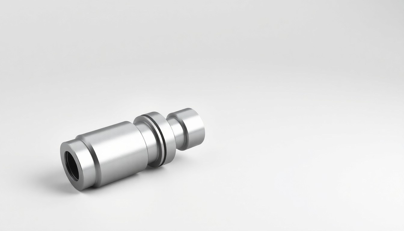 A close-up, high-contrast photograph of a sleek, silver agricultural spraying nozzle with precision PWM technology, representing the advanced fluid-management solutions that will result from the integration of CapstanAG and Nordson's ARAG technology.