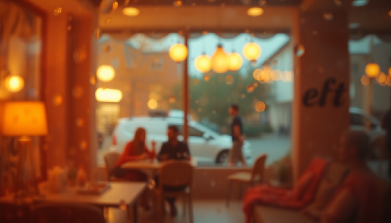 An extremely abstract, out-of-focus image composed of soft, warm pools of color and light, suggesting the collaborative and creative nature of the client-designer relationship.