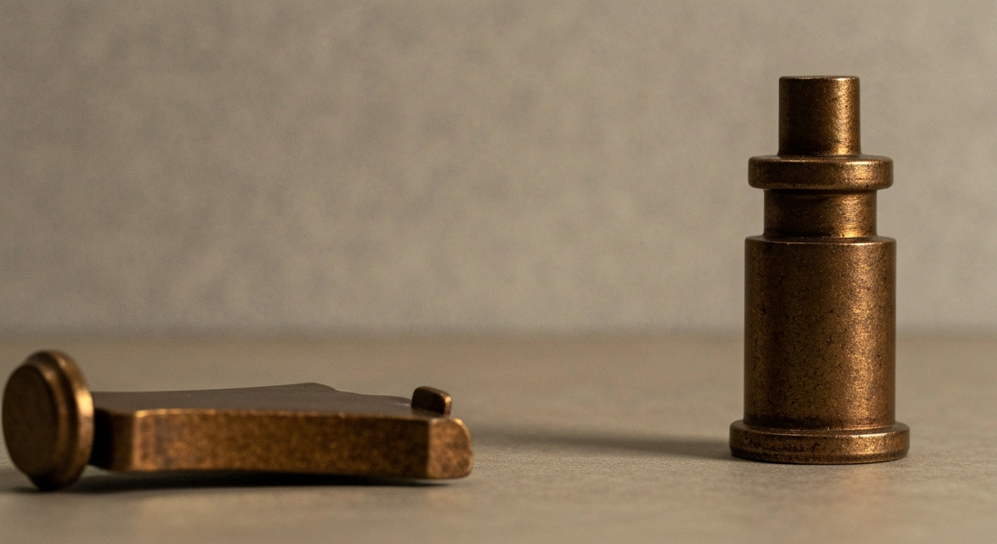 An extreme close-up of intricate, metallic banking machinery and equipment, conveying the complex financial infrastructure that underpins the mortgage lending industry.