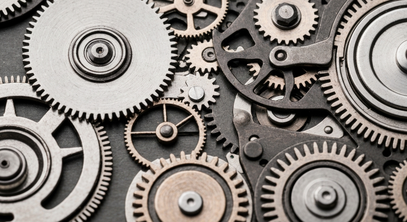 A highly detailed, cinematic macro photograph of the intricate inner workings and components of an insurance policy document, representing the complex factors that influence insurance premium pricing.