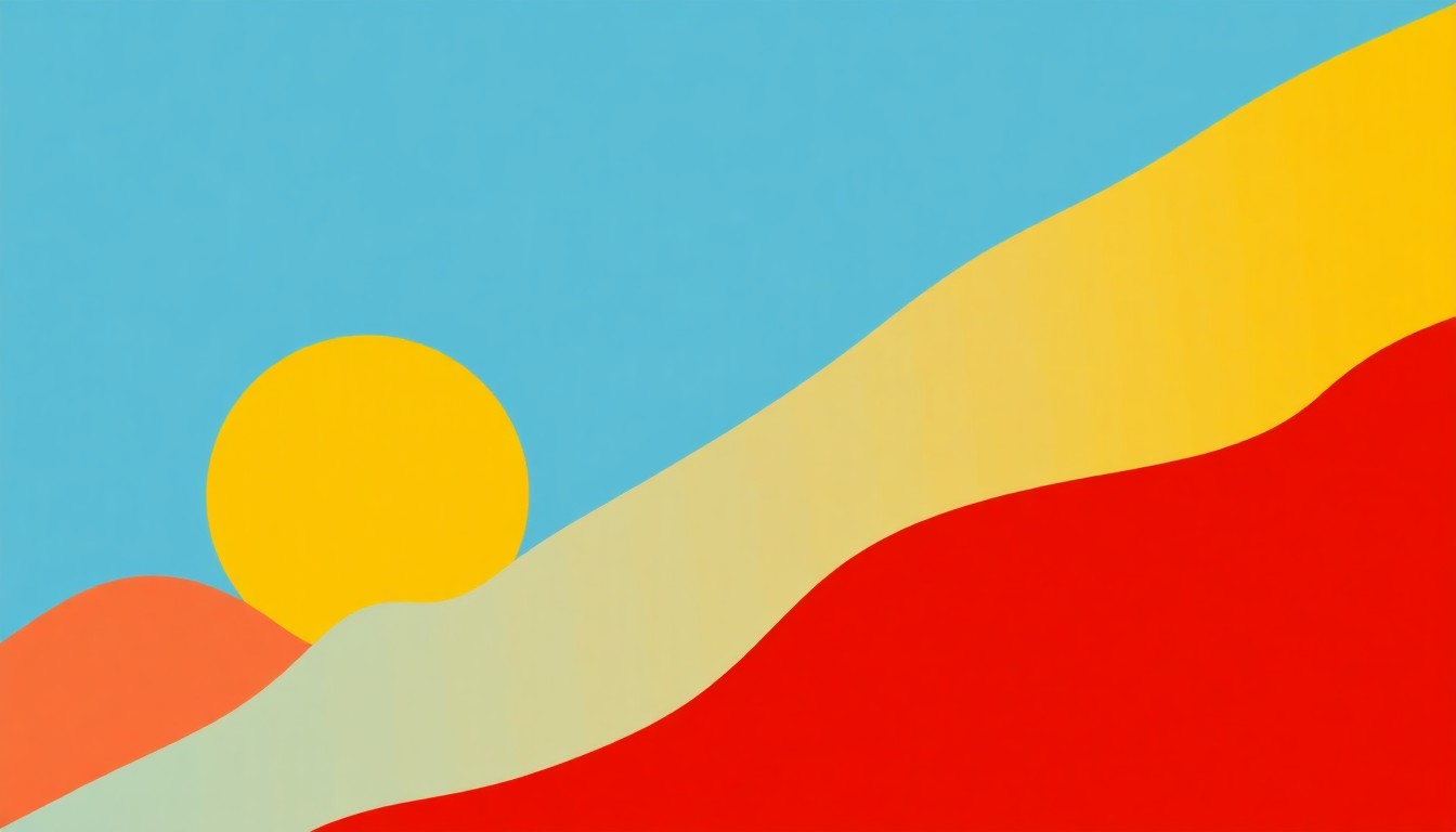 A composition of overlapping triangles and circles in shades of blue, green, and orange, conceptually representing the rapid expansion of waste volumes worldwide.