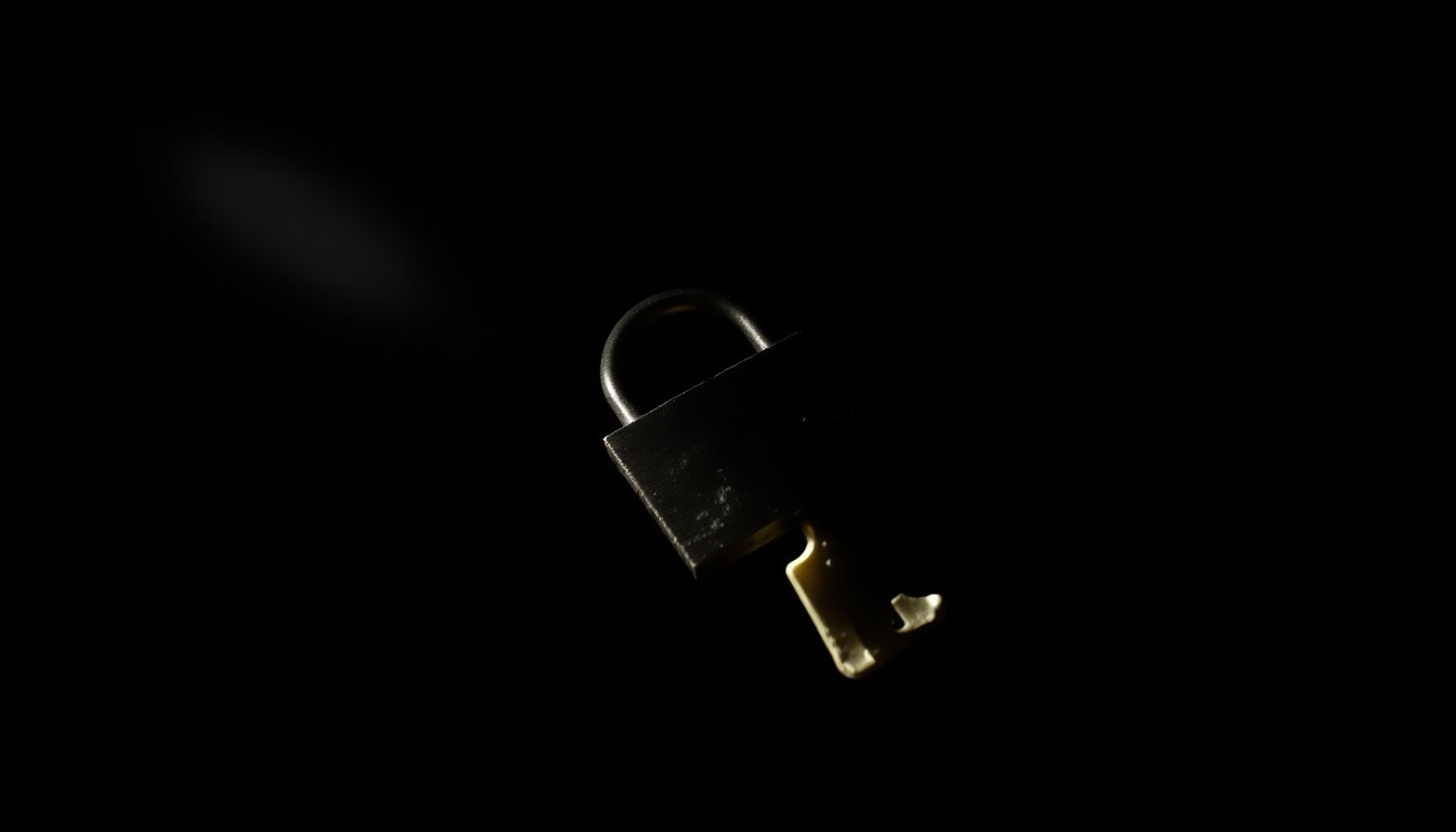 An extreme close-up photograph of a torn piece of fabric, the harsh flash illuminating the textured fibers against a dark background, conceptually representing the unsolved mystery of a decades-old crime.