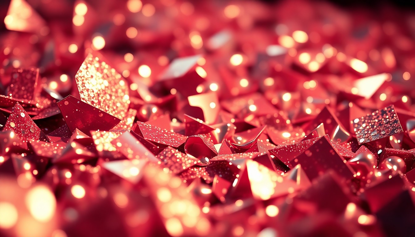 An abstract close-up image featuring a dazzling array of shimmering sequins and glittering disco ball fragments, captured in dramatic high-contrast studio lighting to evoke the glamour and star power associated with the 'Charlie's Angels' television series.
