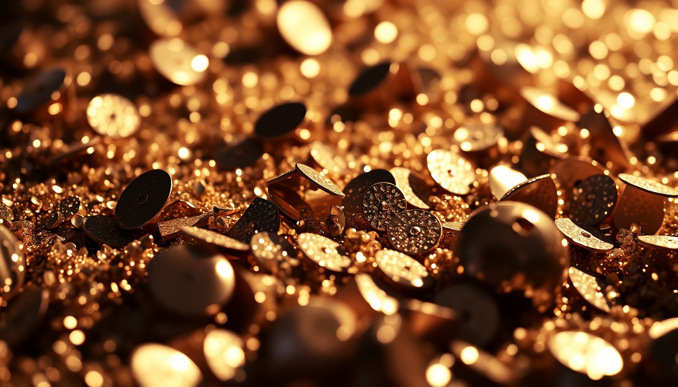 An abstract macro photograph of shimmering sequins and glittering disco ball fragments, capturing the high-fashion aesthetic and celebratory energy of the 'Charlie's Angels' reunion.