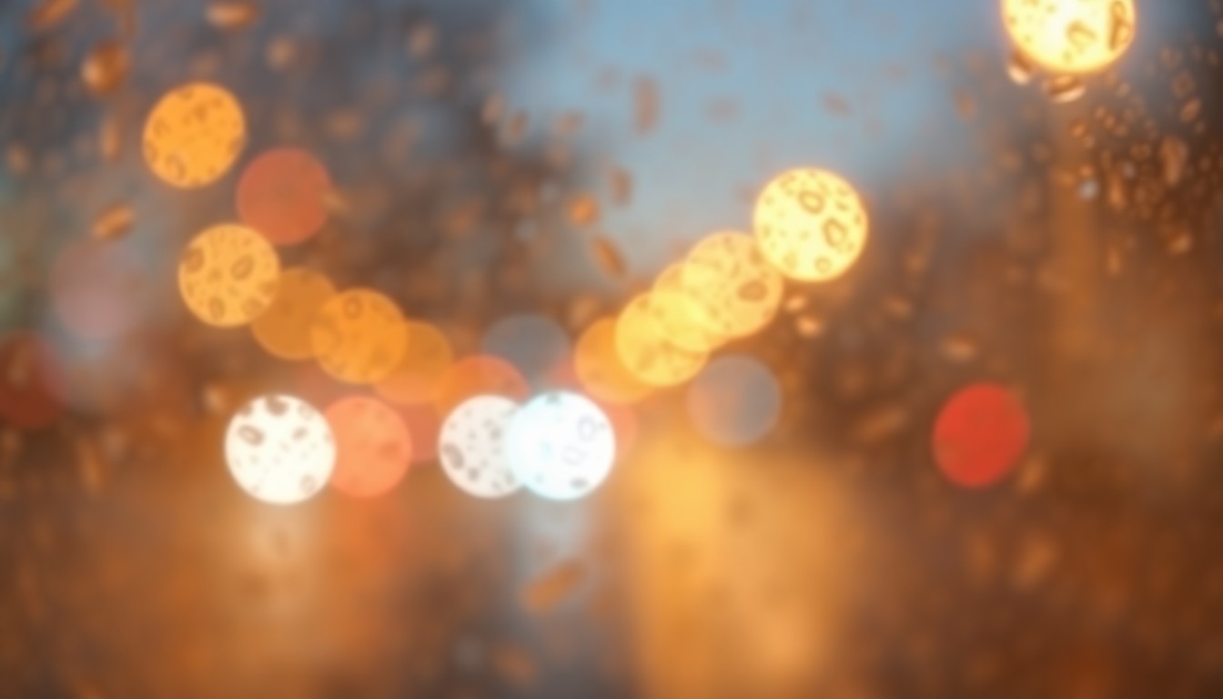 An abstract, hazy scene of soft, warm light and color, conceptually representing the importance of safe digging practices to avoid hitting underground infrastructure.