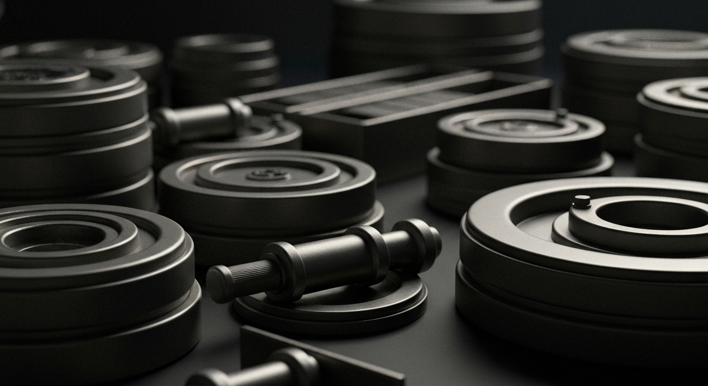 An extreme close-up of intricate, industrial-looking machinery and components, conceptually representing the complex financial infrastructure behind cloud storage platforms.