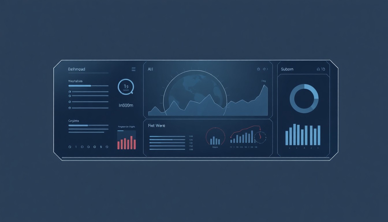 A highly detailed, minimalist illustration of a futuristic AI control panel, featuring clean lines, smooth surfaces, and subtle metallic accents, conveying a sense of advanced technology and data-driven insights.