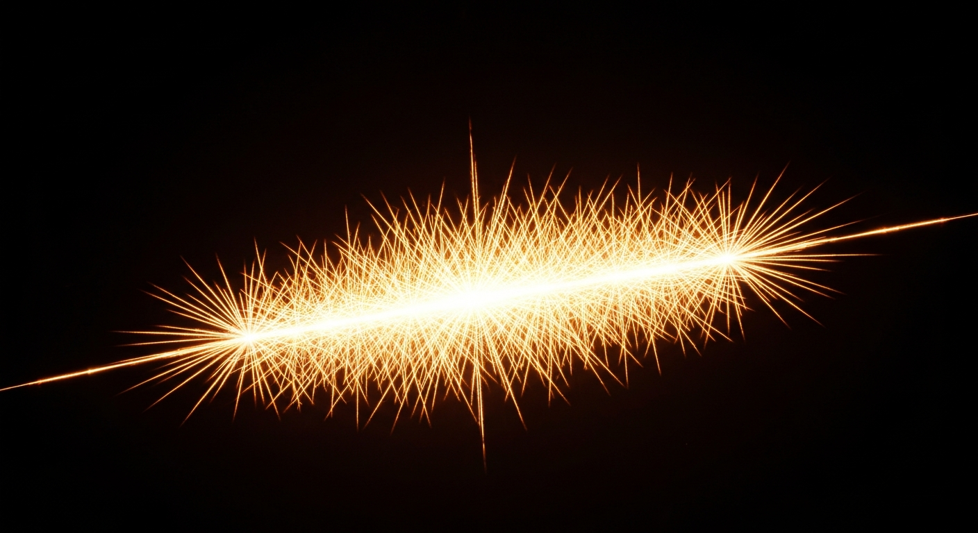 A glowing neon outline of a prescription pill bottle against a dark background, with the bottle's shape defined by vibrant, pulsing lines, conceptually representing the safe disposal of unwanted medications.