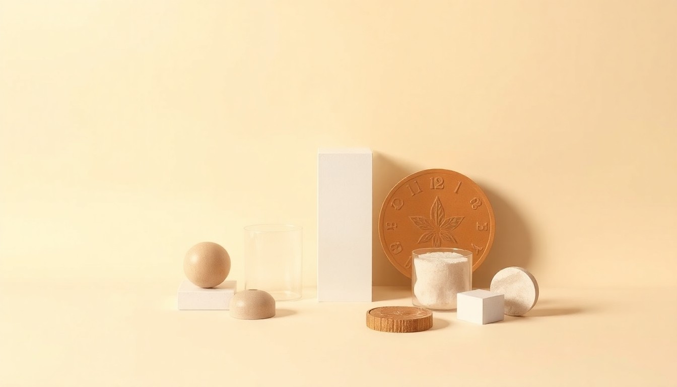 An abstract studio still life featuring a stack of polished metal cubes, a glass sphere, and a sleek, angular sculpture, all arranged elegantly on a clean white background. The objects are lit dramatically, casting deep shadows and highlighting their premium materials and geometric forms to conceptually represent GameSquare's financial performance and strategic positioning.