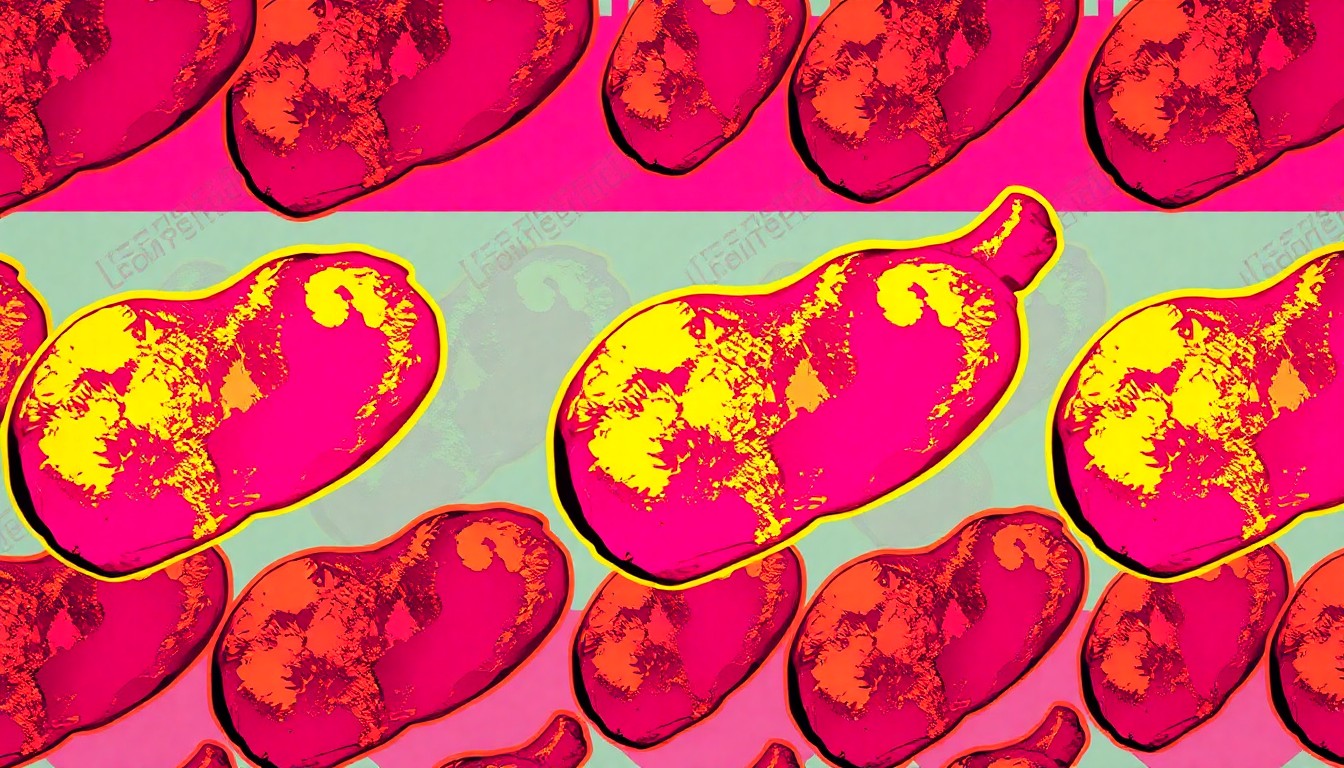 A bold, colorful silkscreen-style illustration of a charcoal-grilled chicken drumstick repeated in a grid, capturing the vibrant energy and unique cooking method of the new Hammond restaurant.