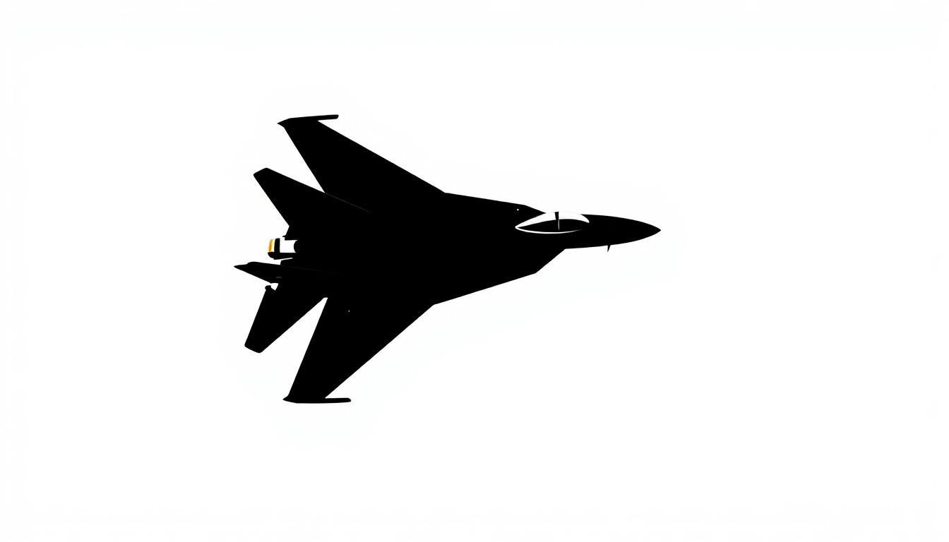 A minimalist, abstract illustration depicting a fighter jet silhouette soaring over the ocean, conveying the energy and precision of the Blue Angels' aerial performances.