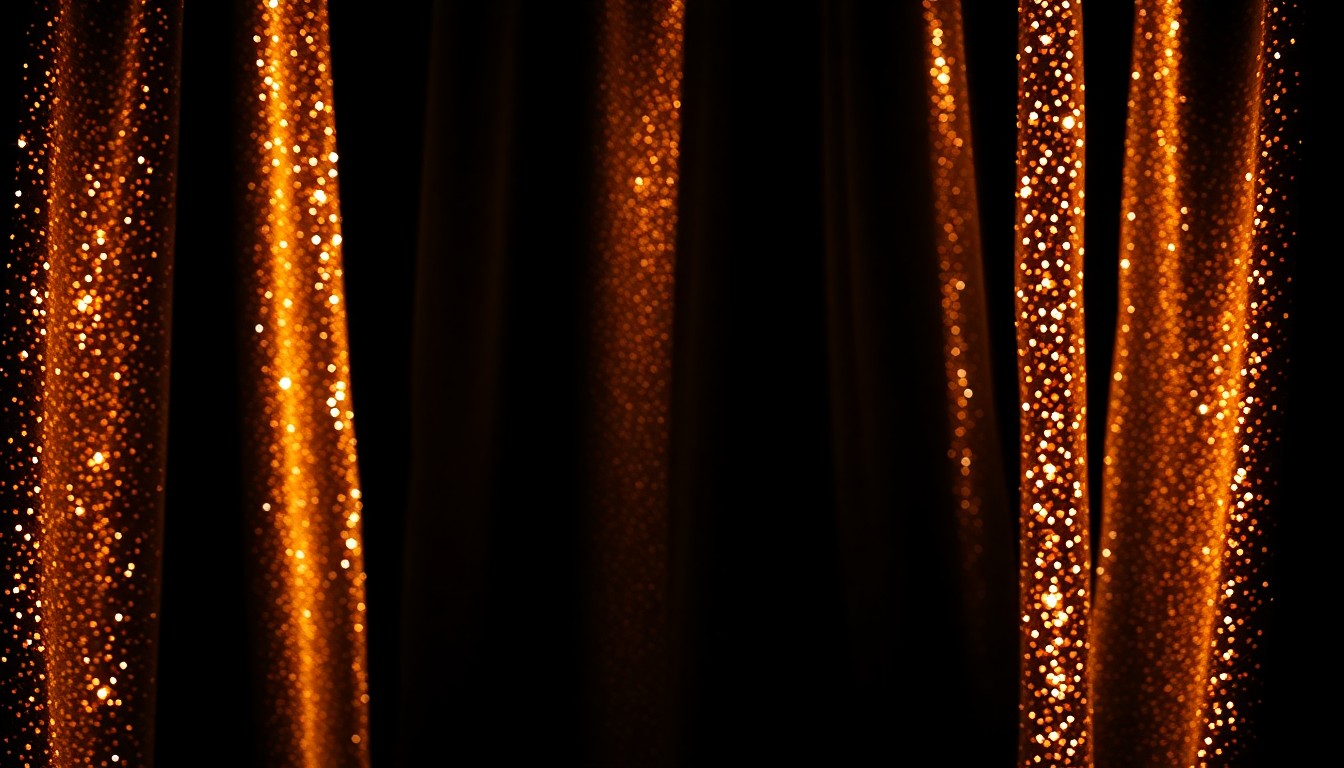 An abstract, high-contrast close-up photograph of a luxurious, velvet-like fabric texture illuminated by dramatic studio lighting, conceptually representing the glamour and artistry of opera performance.