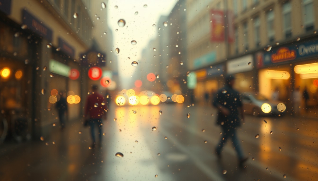 An abstract, impressionistic photograph featuring soft, blurred shapes and muted colors, conveying a nostalgic, celebratory mood without depicting any specific objects or people.