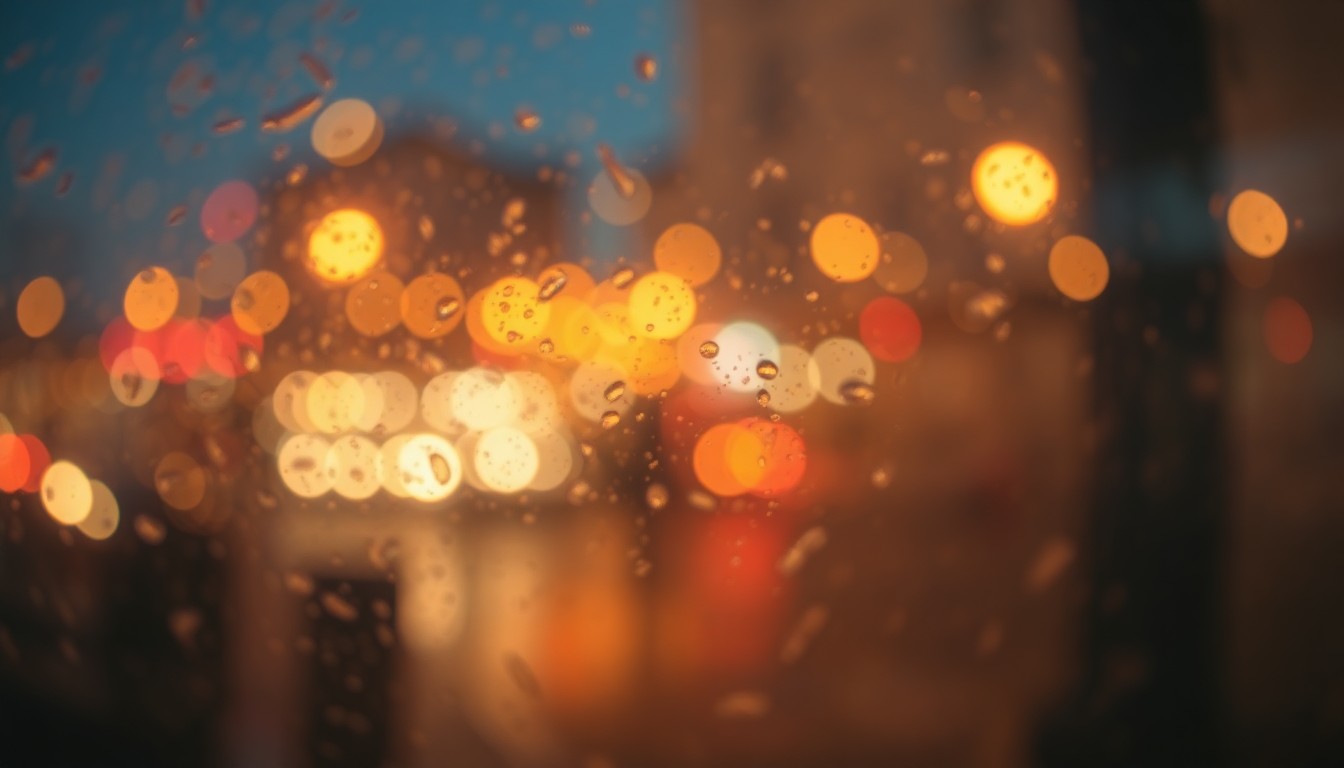 An abstract, out-of-focus photograph in warm, muted tones, evoking a sense of nostalgia and reflection on the lives of those who have passed away in the Kauai community.