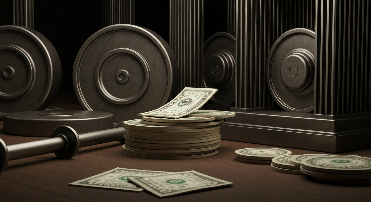 An extreme close-up of gears, levers, and other industrial banking mechanisms, captured in high contrast black and white photography to convey a sense of the underlying infrastructure supporting the rise of new cryptocurrencies.