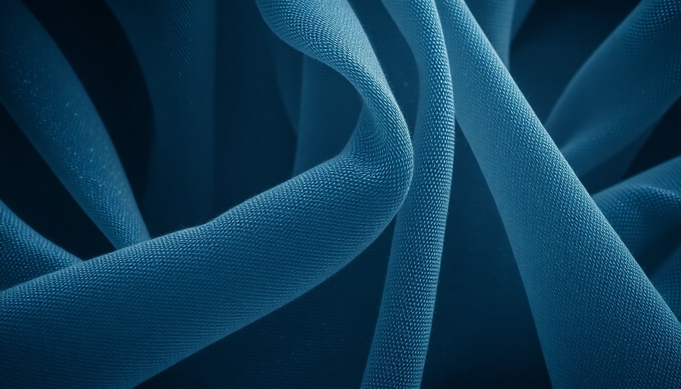 An abstract, high-contrast close-up photograph of a soft, shimmering fabric texture in muted tones, conveying a sense of quiet intimacy and emotional vulnerability.