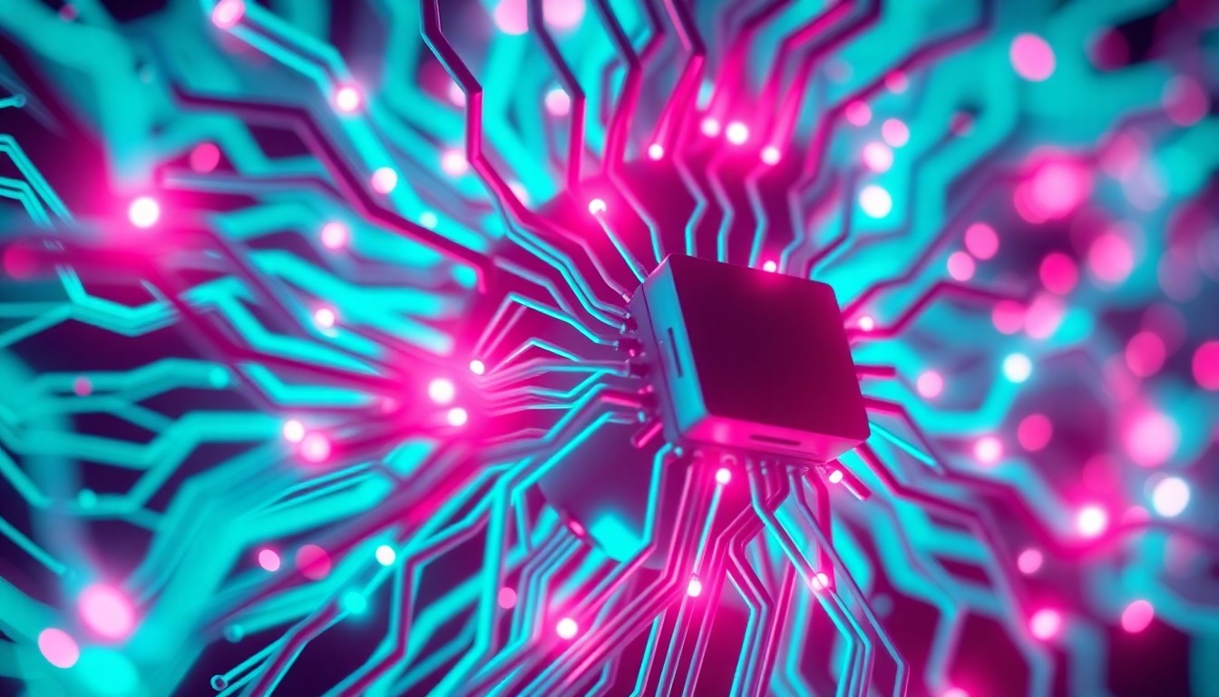 A highly detailed 3D illustration of a glowing, pulsing AI neural network model, representing the complex infrastructure required for trustworthy and responsible artificial intelligence systems.