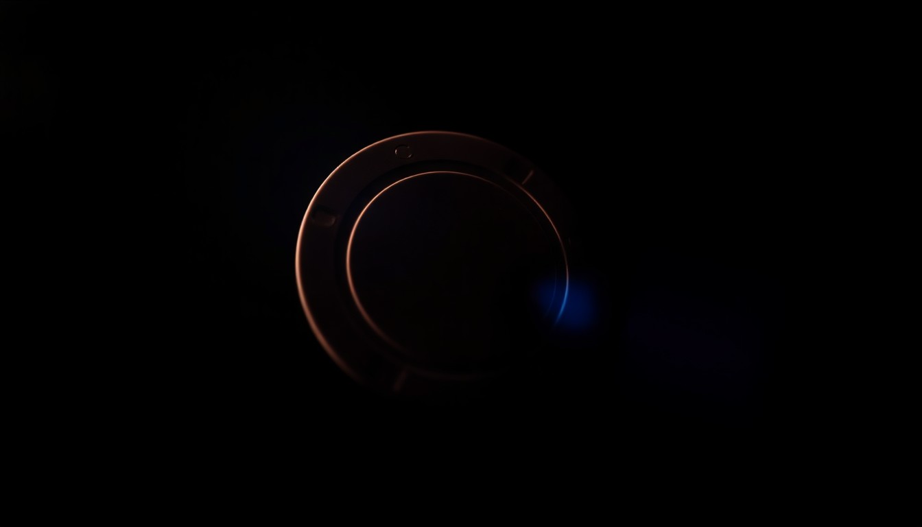 An extreme close-up of a casino chip or gambling token reflecting a harsh, direct camera flash, conceptually illustrating the financial and legal issues surrounding the reported shooting incident.