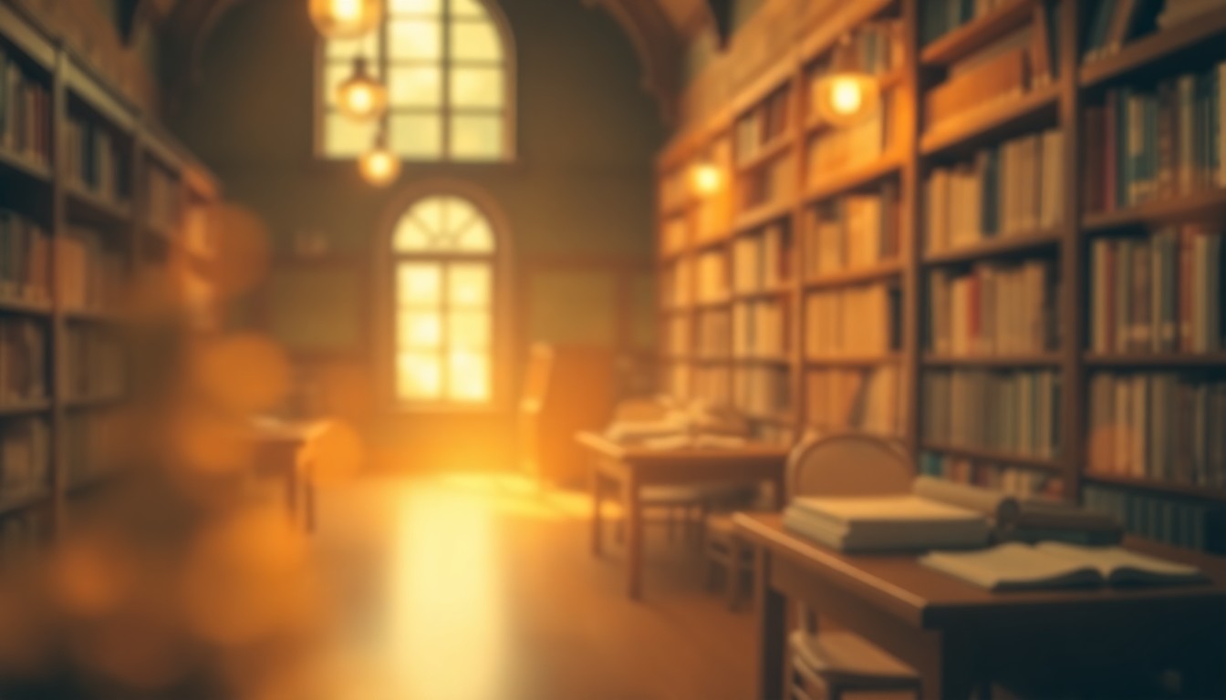 An abstract, impressionistic scene of blurred, overlapping shapes in warm, earthy tones, evoking a sense of timelessness and preservation.