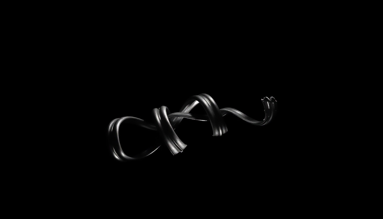 An extreme close-up photograph of a twisted, mangled piece of metal from the crashed tractor-trailer, capturing the devastation and tragedy of the incident through the dramatic lighting and stark, gritty aesthetic.