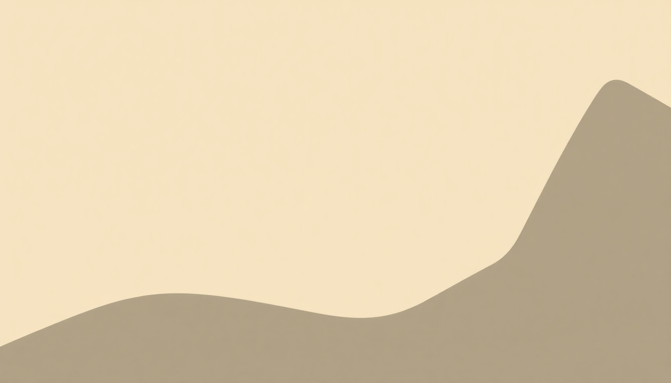 A geometric abstract illustration using simple shapes and muted earth-toned colors to conceptually represent the economic trends of a shrinking labor force and rising unemployment in Virginia.