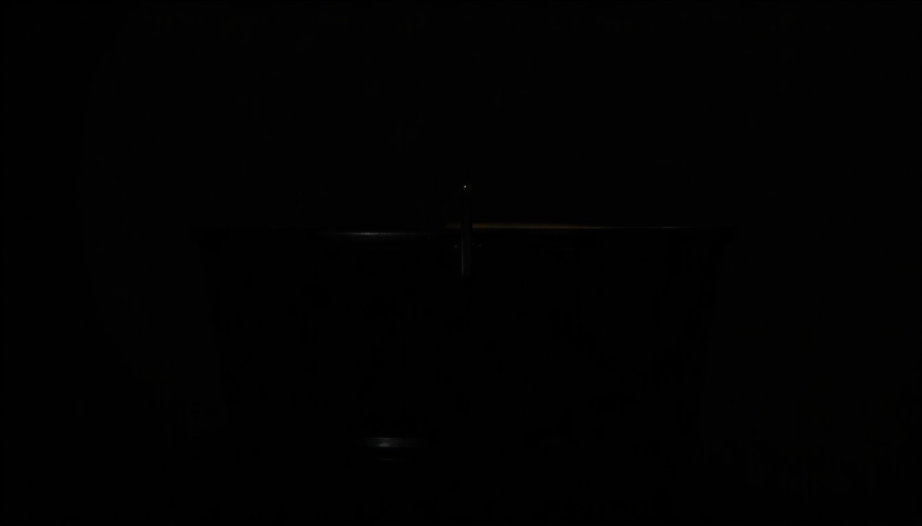 An extreme close-up of a church offering plate or collection box, the metal surface reflecting a harsh, direct flash of light, conceptually illustrating the investigation into the alleged misuse of church funds.