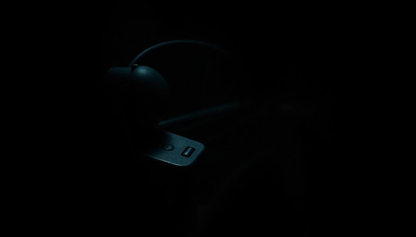 An extreme close-up of a car door handle, sharply lit by a direct flash against a dark background, conveying a sense of investigation and tension without depicting any actual violence or victims.