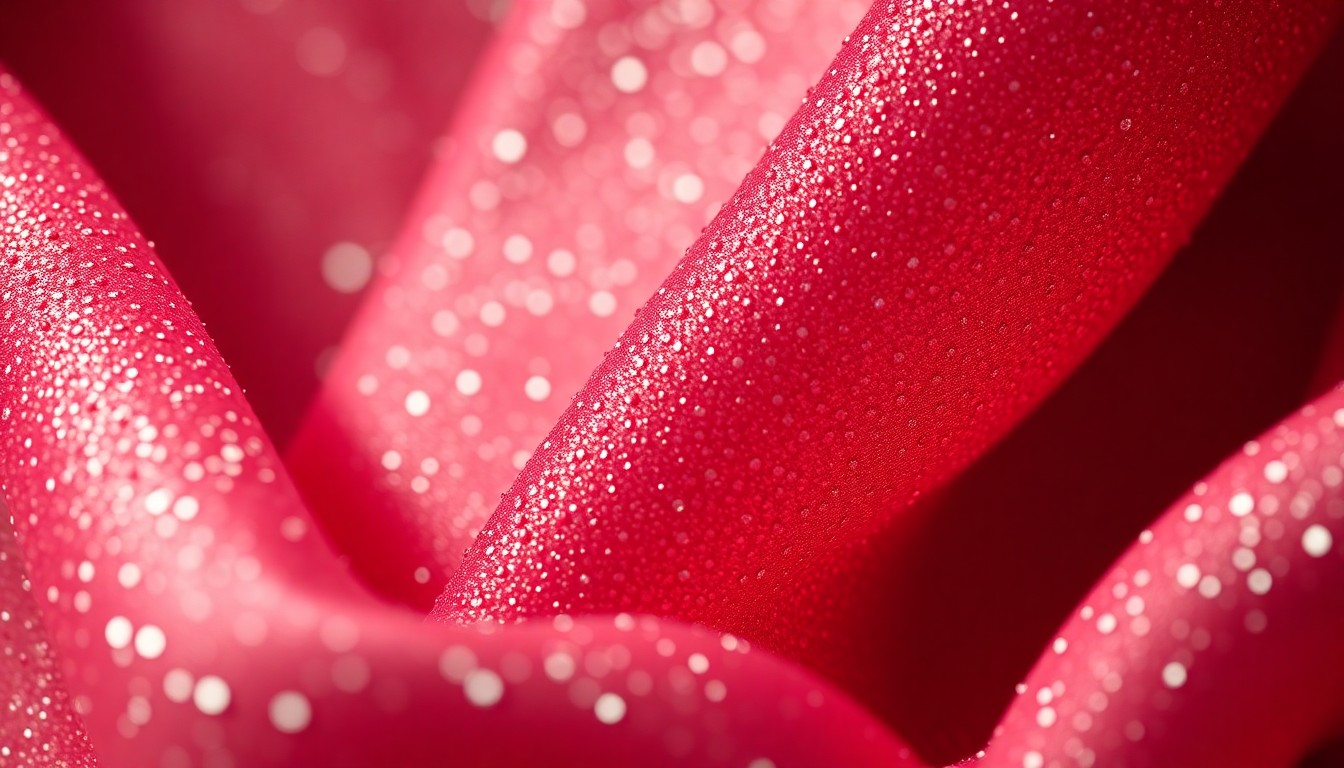 An extreme close-up photograph of a shimmering, sequined fabric texture, captured in dramatic studio lighting to create a high-fashion, glamorous aesthetic that evokes the essence of Catherine O'Hara's iconic 'Schitt's Creek' character Moira Rose.