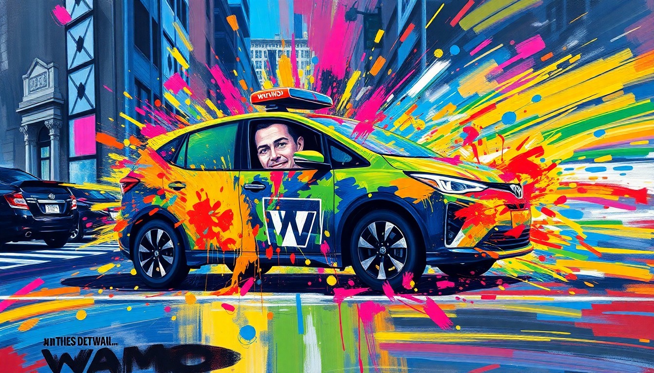 An extreme close-up of a shattered car sensor lens reflecting a faint red light, conceptually illustrating the vandalism of self-driving cars.