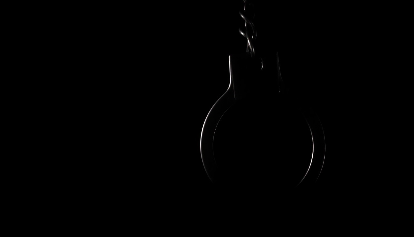 An extreme close-up of a police badge reflecting a harsh, direct camera flash, conceptually illustrating the need for transparency and accountability following a deadly use-of-force incident.