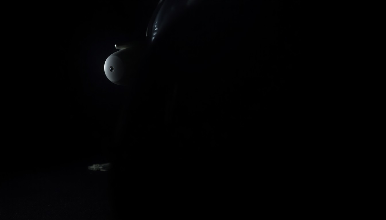 An extreme close-up photograph of a damaged scooter part or piece of evidence from the crash site, lit by a harsh, direct camera flash against a pitch-black background, conveying a stark, gritty, investigative aesthetic.