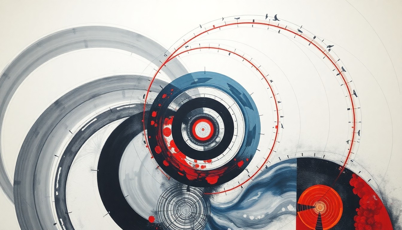 An extreme close-up of a shattered car sensor lens reflecting a faint red light, conceptually illustrating the vandalism of self-driving cars.