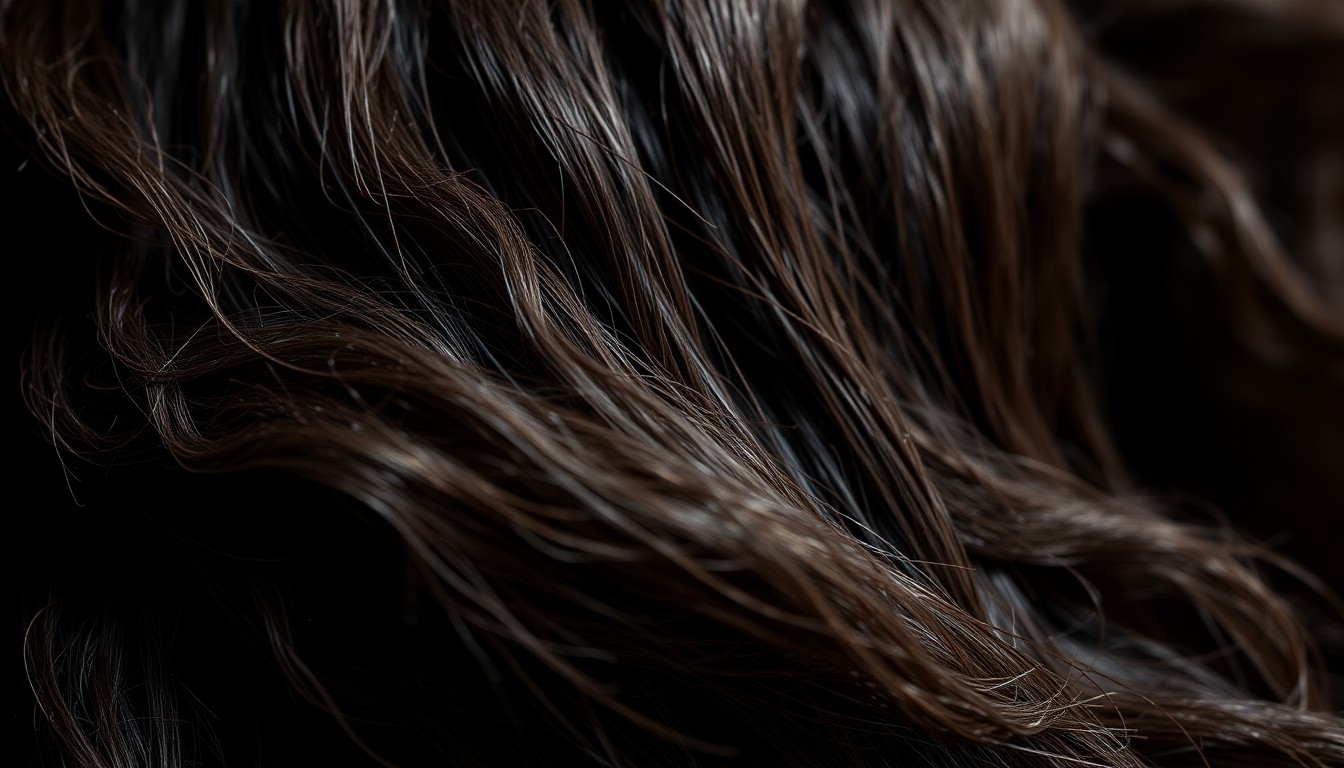 An extreme close-up photograph of a textured, coiled hairstyle in warm, earthy tones, conceptually representing the creative choices behind the live-action Moana's character design.