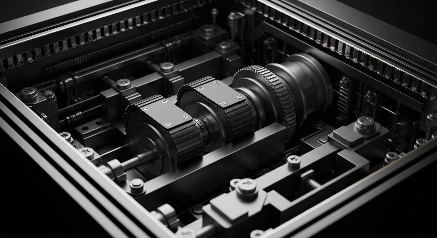A highly detailed, macro-level view of the complex mechanical components and circuitry inside a battery cell, conveying the advanced engineering and manufacturing processes involved in developing next-generation energy storage solutions.