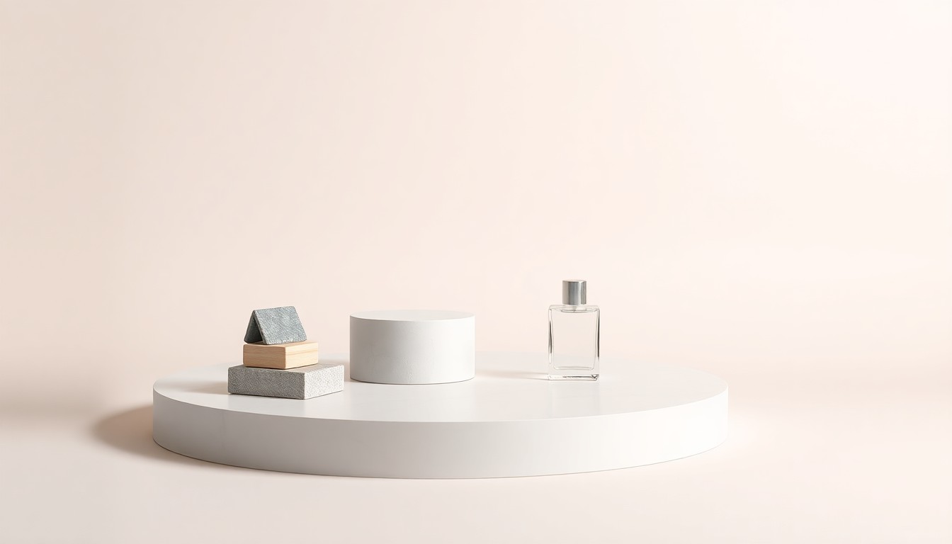 A high-end, photorealistic studio still-life photograph featuring simple, premium tangible objects arranged elegantly on a clean, monochromatic seamless background. The objects are conceptualized to represent the abstract corporate strategy, finance, risk, and markets of Pemex, Mexico's state-owned energy giant, using sharp, dramatic studio lighting and deep shadows.