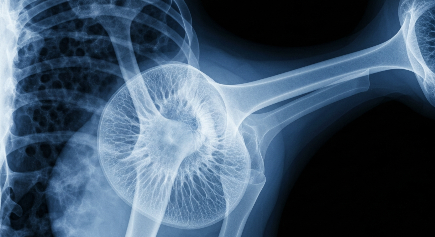 A ghostly, translucent X-ray photograph showing the delicate structure of a human heart valve, conceptually representing the advanced medical expertise found in Birmingham's healthcare network.