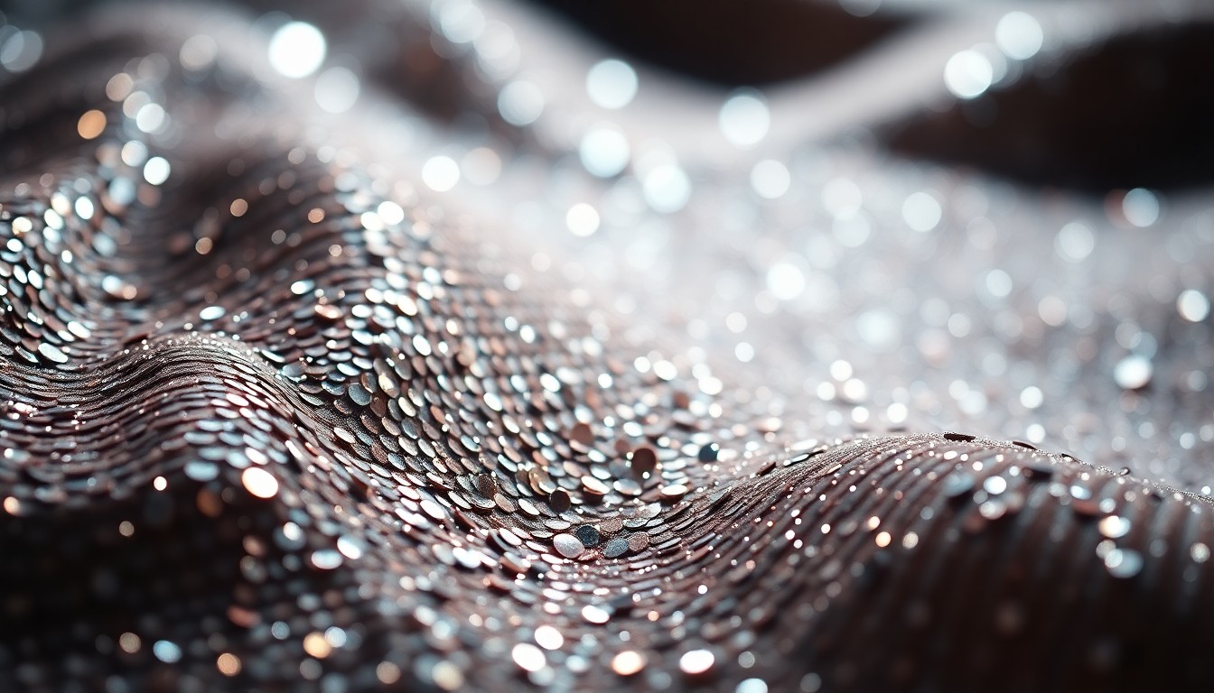 An extreme close-up of a shattered car sensor lens reflecting a faint red light, conceptually illustrating the vandalism of self-driving cars.