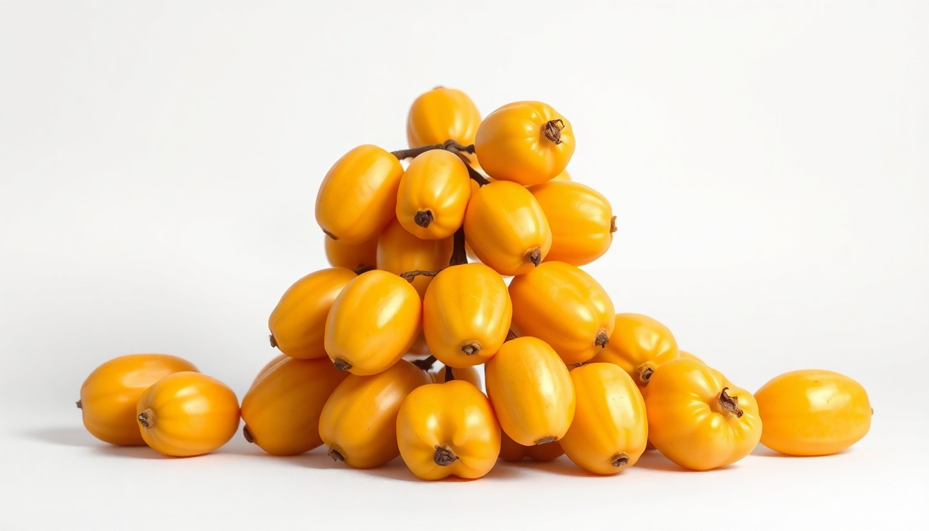 A high-end studio still life photograph featuring a cluster of ripe, golden-brown longan fruits arranged elegantly on a clean, white background, conveying the premium quality and investment opportunity of this agricultural property.