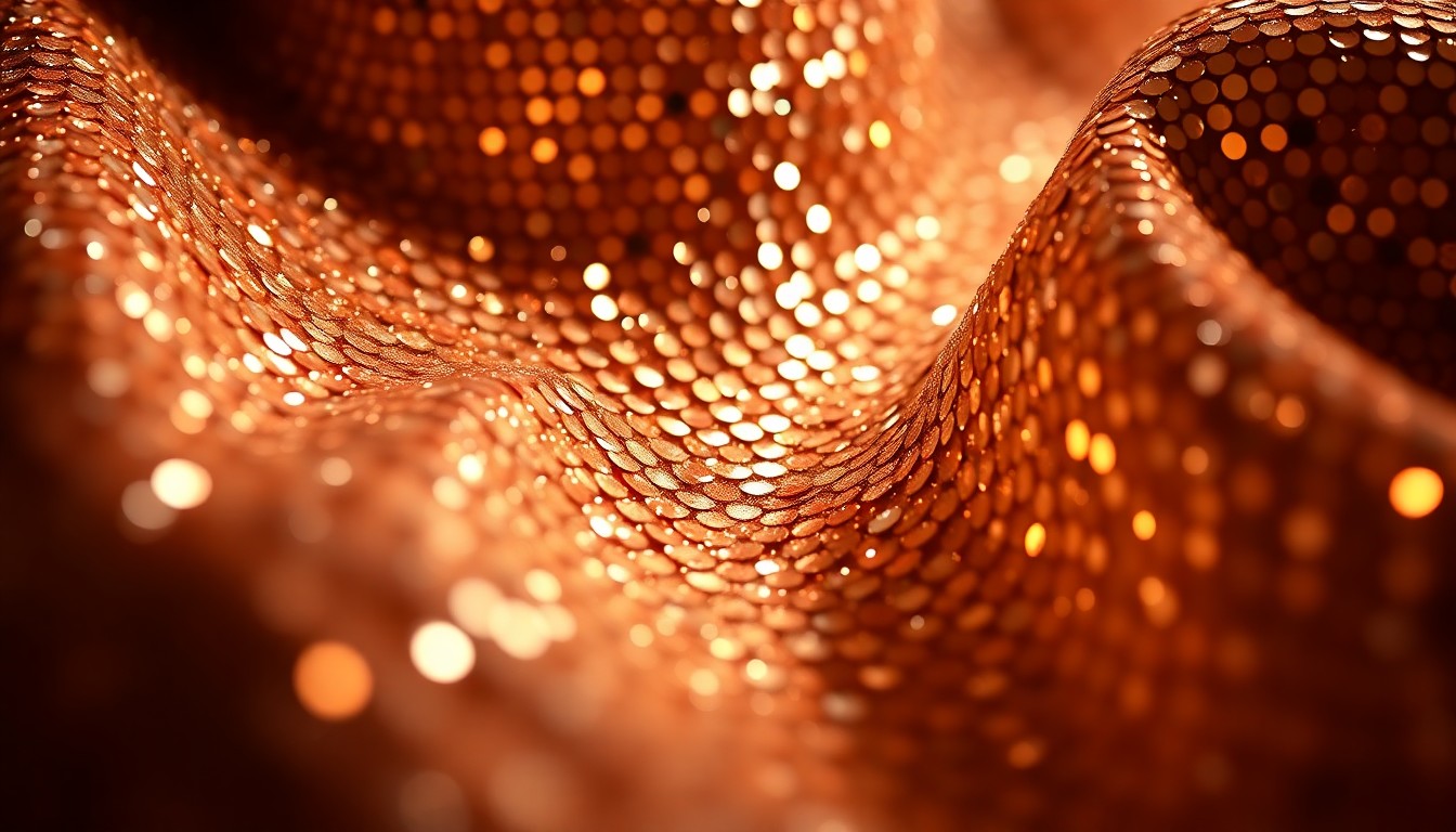 An abstract close-up photograph featuring a high-contrast, glittering texture of shattered disco glass, conceptually representing the excitement and glamour of a major television event.